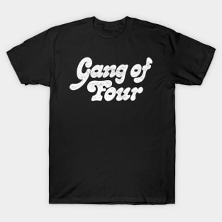 Gang of Four / Retro Style Typography Design T-Shirt